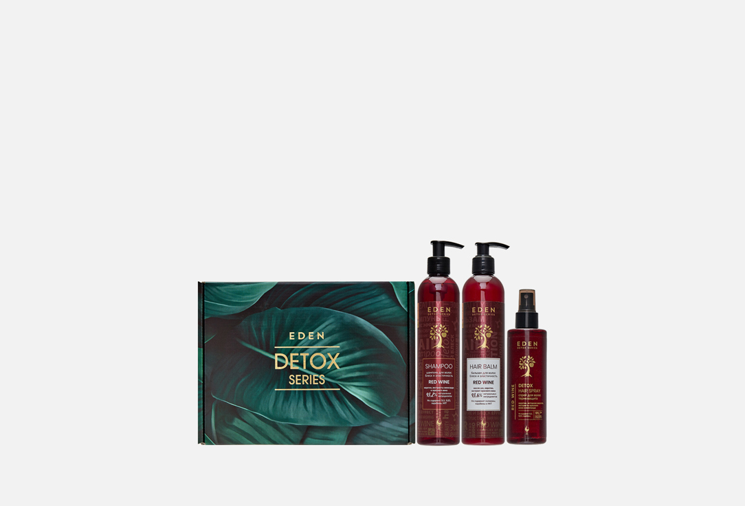 Изображение товара Набор для ухода за волосами EDEN DETOX Red Wine