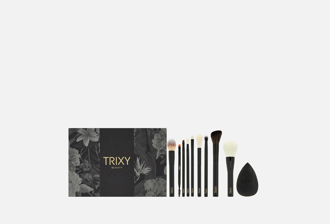 

Набор кистей для макияжа TRIXY BEAUTY, Full box 9 шт