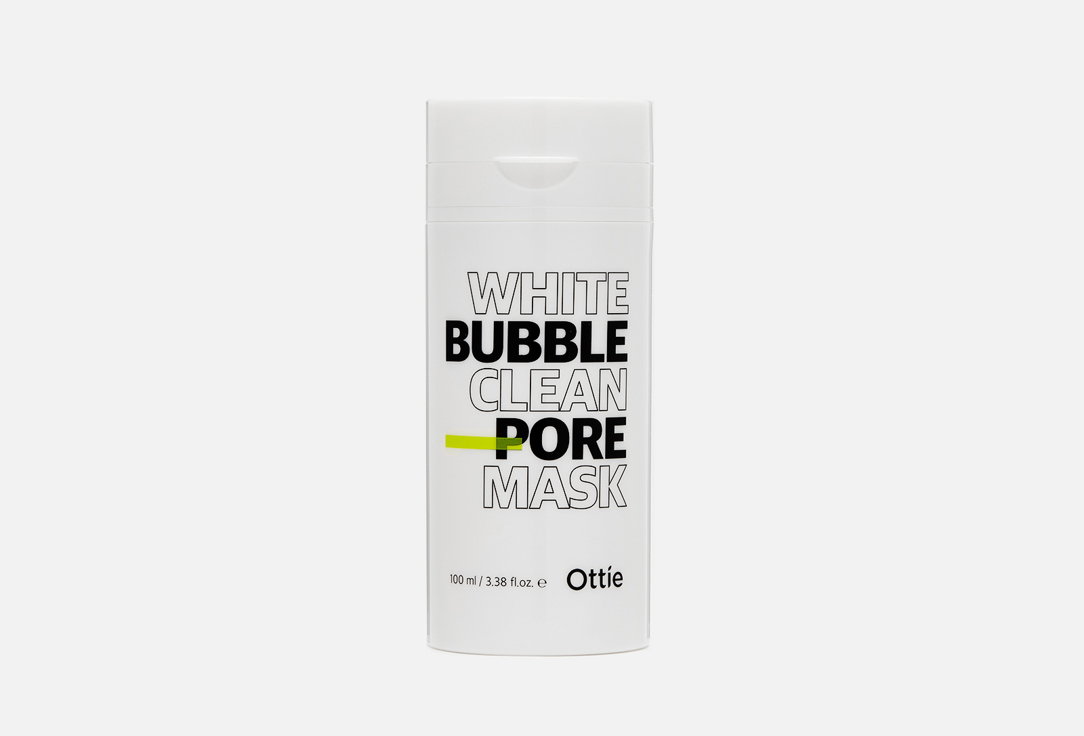 Очищающая пузырьковая маска для лица OTTIE White Bubble Clean Pore Mask 100 мл red bean refreshing pore mask