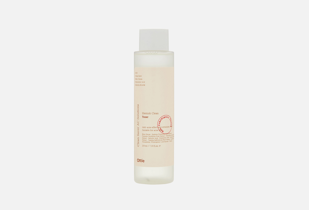 Изображение товара Тонер для проблемной кожи лица Ottie Blemish Clean Toner