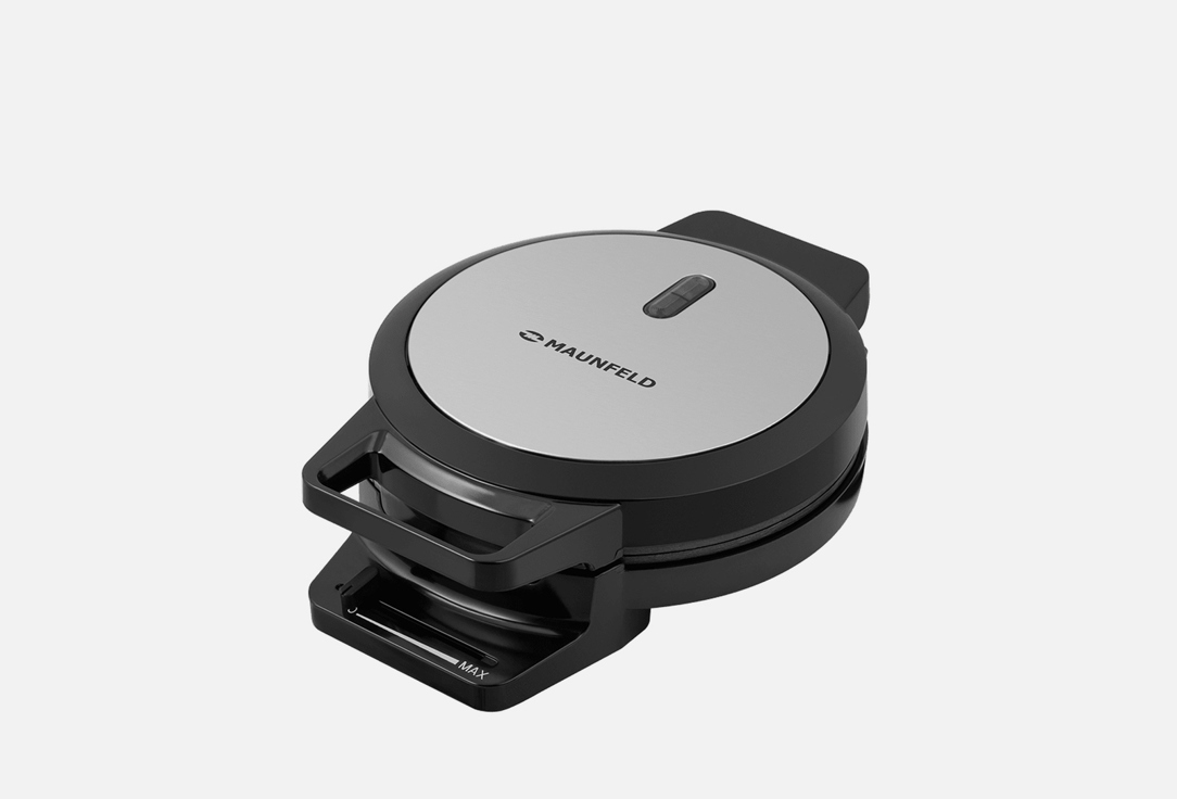 Изображение товара Вафельница Maunfeld MF-1433BK - классическая круглая модель с функциями регулировки