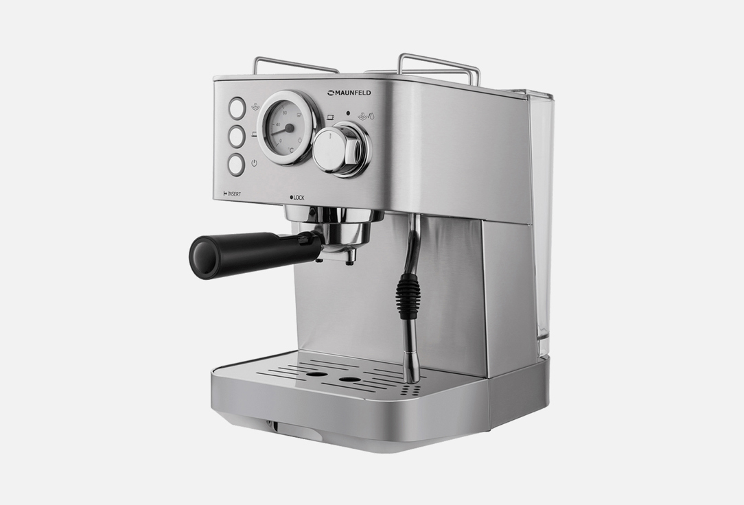 кофемашина рожковая кофеварка электрическая Кофемашина рожкового типа MAUNFELD MF-721S PRO 1 шт