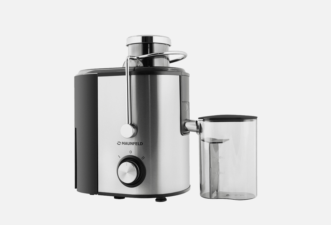 Изображение товара Соковыжималка Maunfeld MJE.850S мощностью 850 Вт шнековая с двумя скоростями