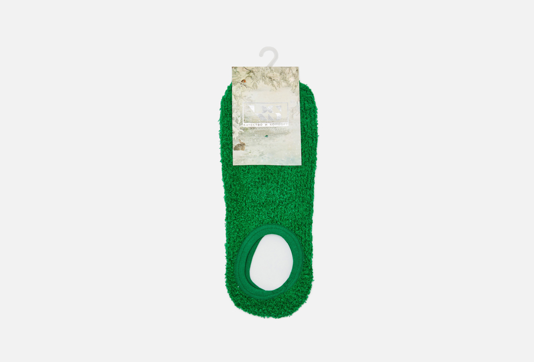 Носки укороченные R&S Зелёный новогодний 36-39 мл