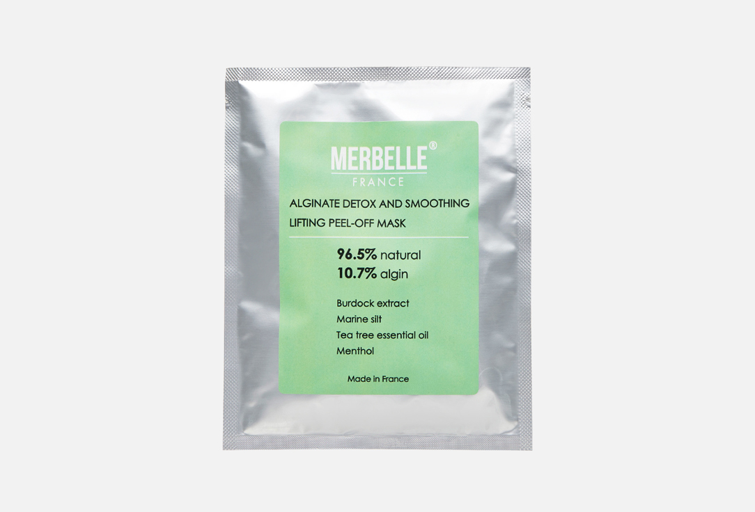 Изображение товара Альгинатная лифтинг-маска для лица MERBELLE detox и smoothing DrmANTA