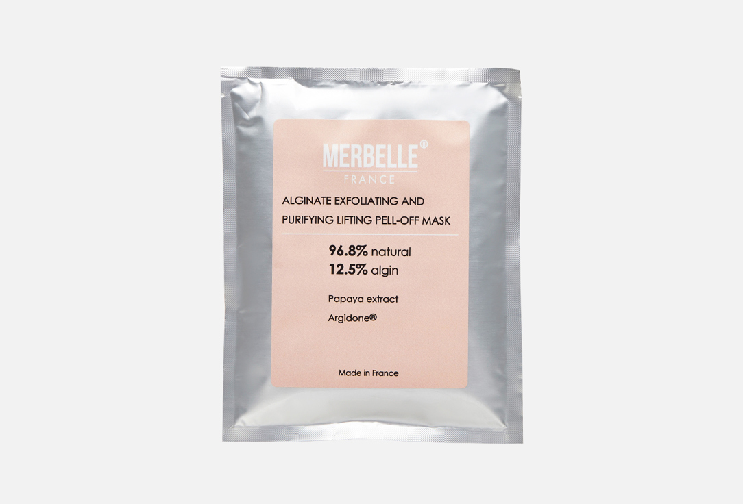 Изображение товара Альгинатная очищающая лифтинг-маска для лица MERBELLE exfoliating and purifying