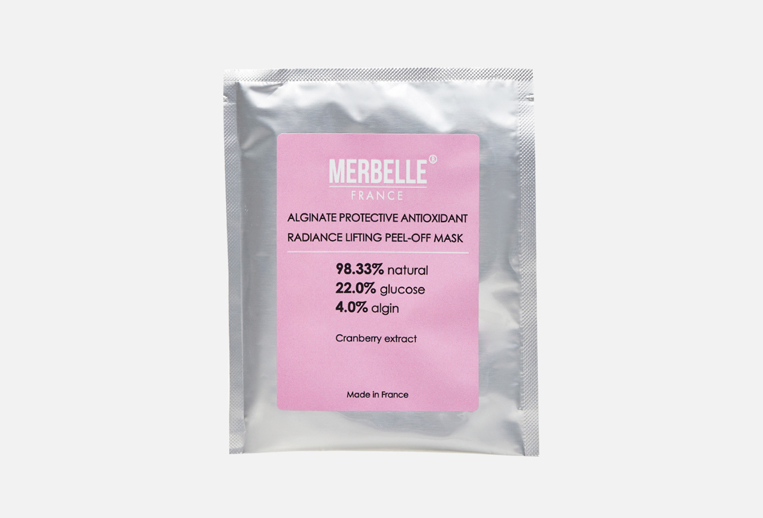 Изображение товара Альгинатная защитная лифтинг-маска для лица MERBELLE protective antioxidant radiance