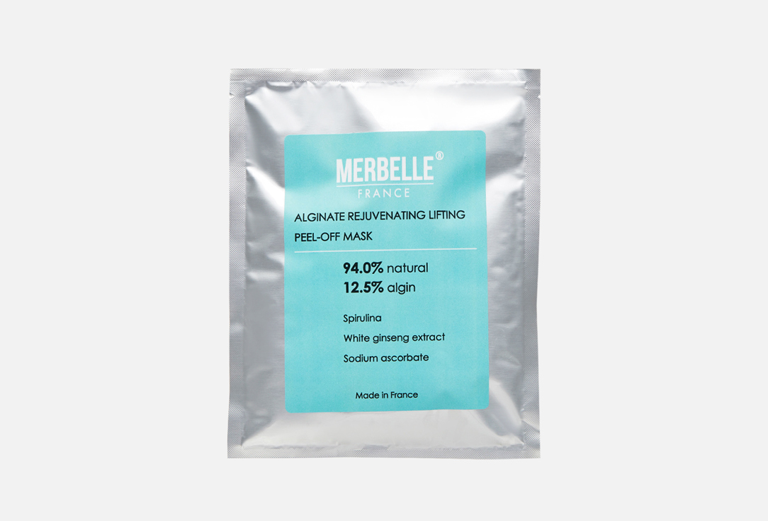 

Альгинатная лифтинг-маска для лица MERBELLE, Rejuvenating 30 г