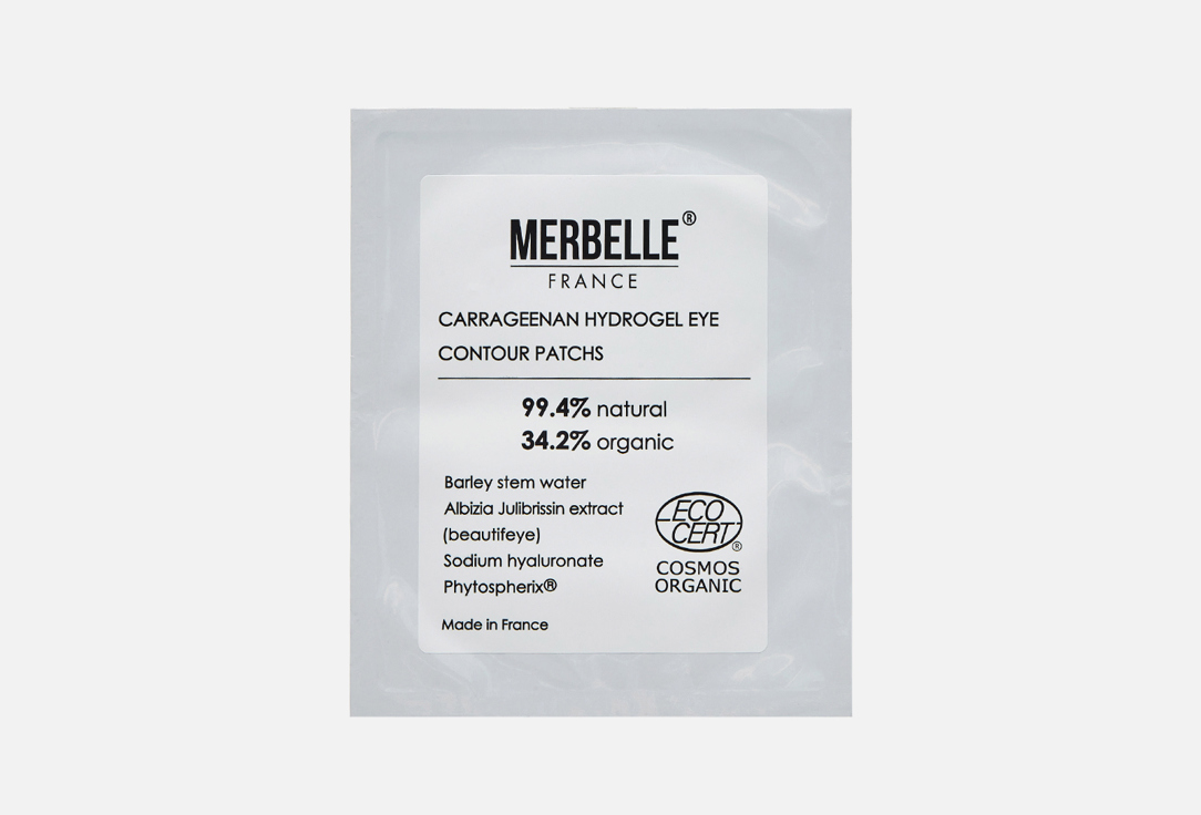 Изображение товара Гидрогелевые патчи для контура глаз MERBELLE Carrageenan