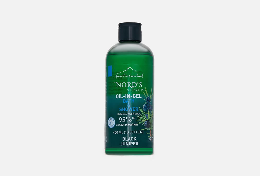 

Гель-масло для душа NORDS SECRET, Black juniper 400 мл