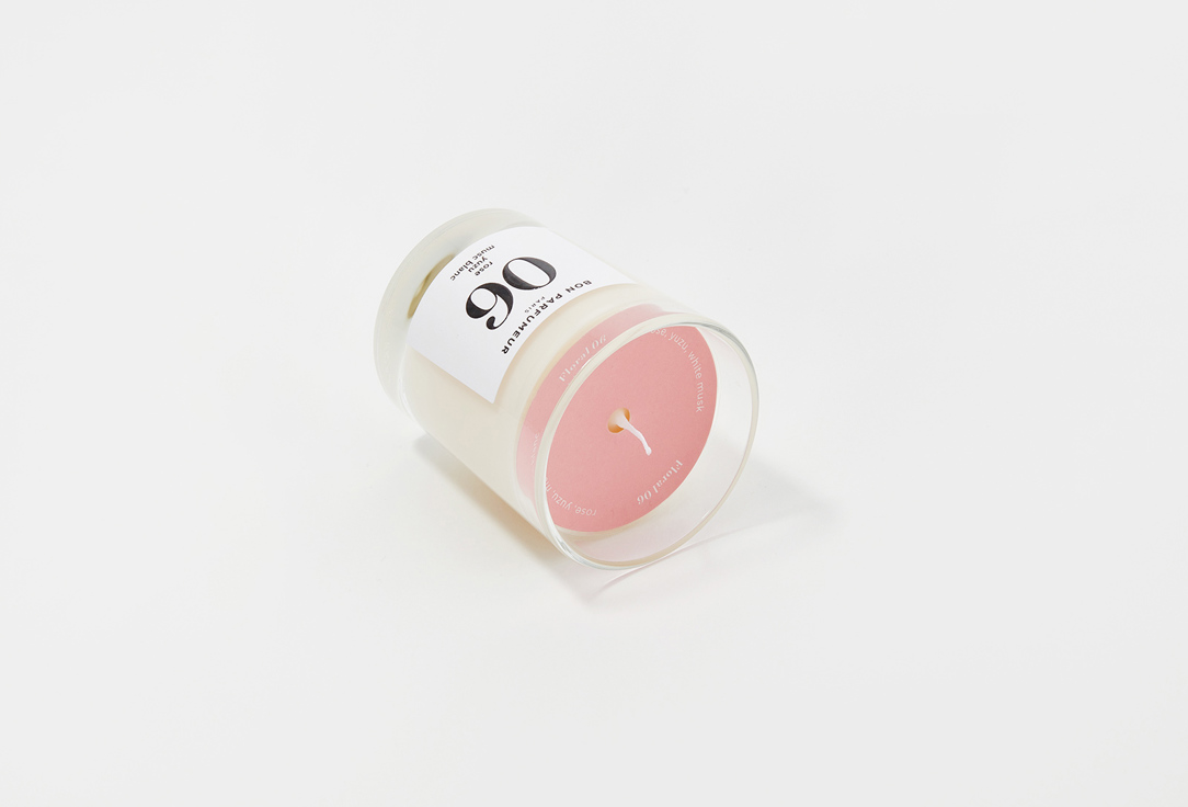 Ароматическая свеча Bon Parfumeur Paris! 06 – rose, yuzu, musc blanc 