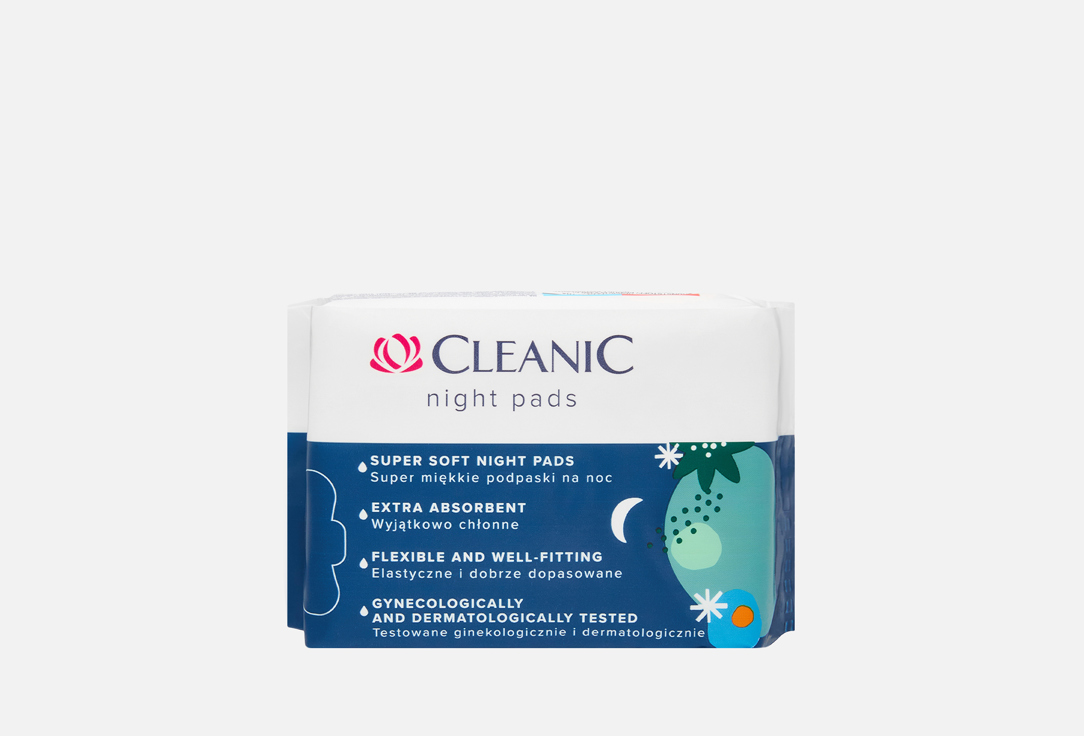 Изображение товара Прокладки гигиенические ночные Cleanic Soft