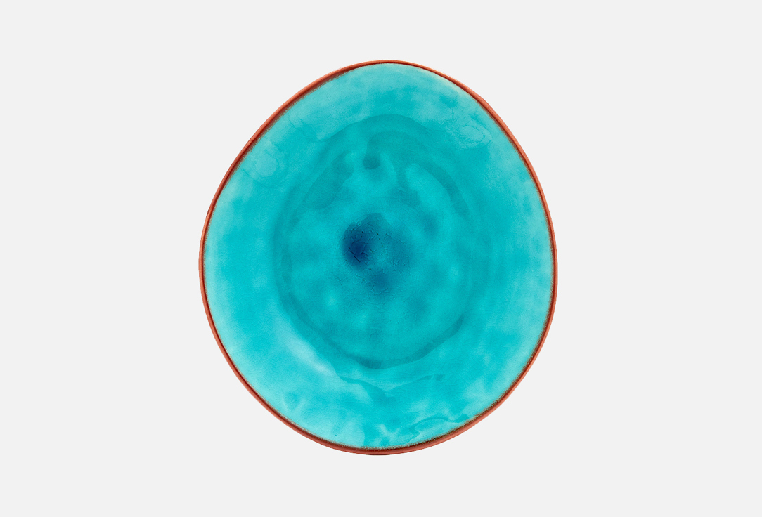 

Тарелка мелкая 200x180mm SAMOLD, Голубой, SHAYANA 1 шт