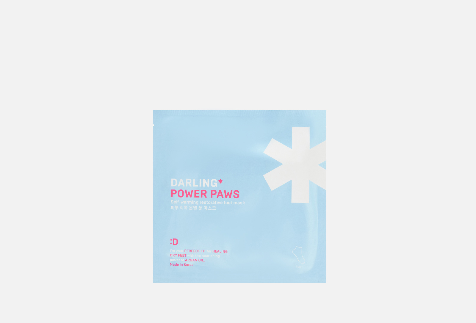 DARLING* Восстанавливающая маска для ног с разогревающим эффектом POWER ...