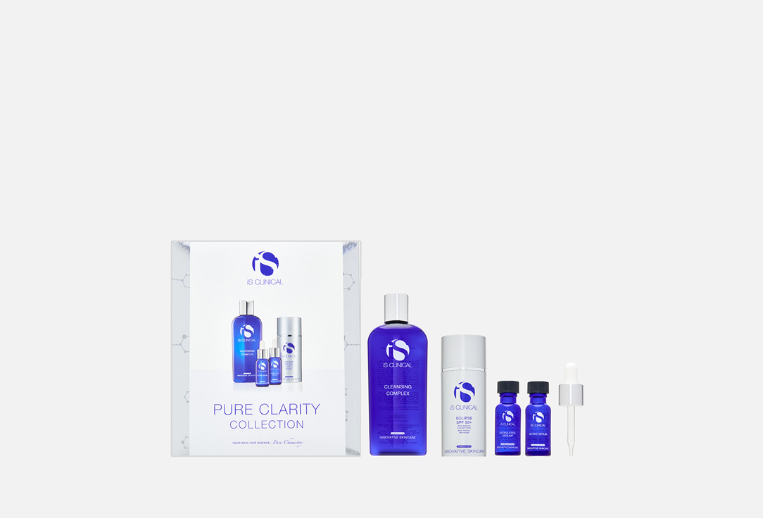 

Набор для ухода за кожей лица IS CLINICAL, PURE CLARITY set 4 шт