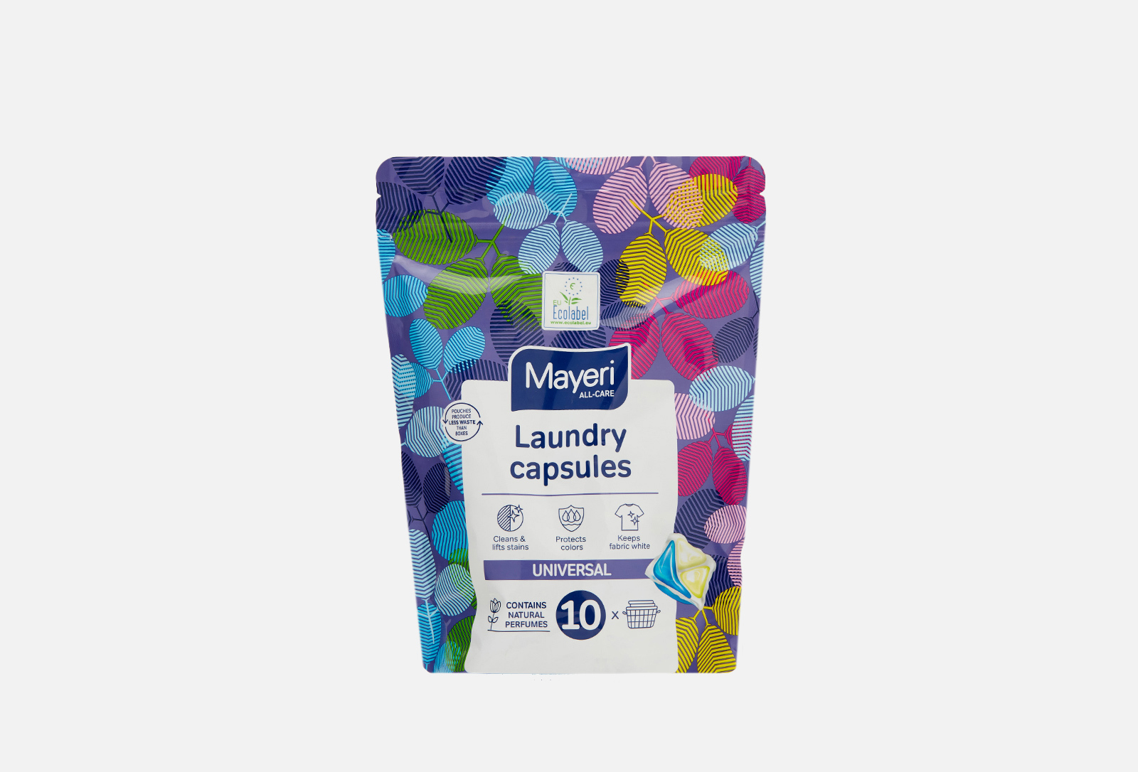Mayeri Капсулы для стирки универсальные universal 10 шт — купить, цена ...