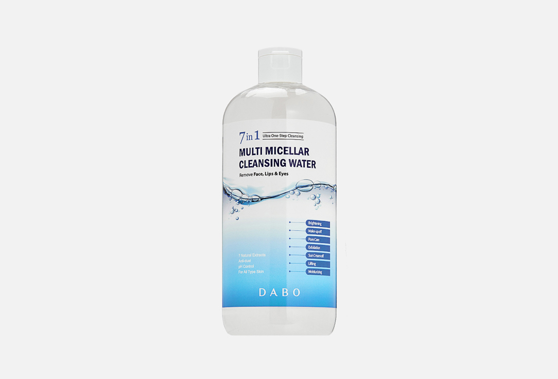 Мицеллярная вода для лица DABO Multi Micellar 500 мл lumene lahde мицеллярная вода 3в1 500мл