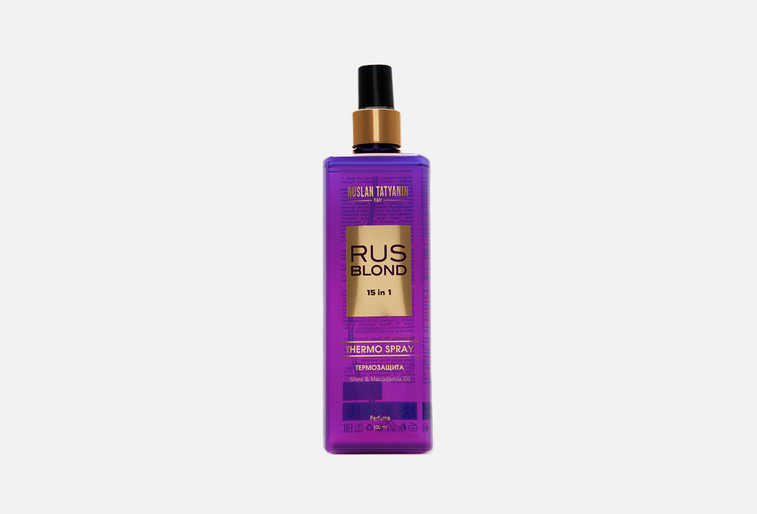 Термозащитный спрей для осветленных волос RUSLAN TATYANIN HAIR RusBlond 15 IN 1 300 мл цена и фото