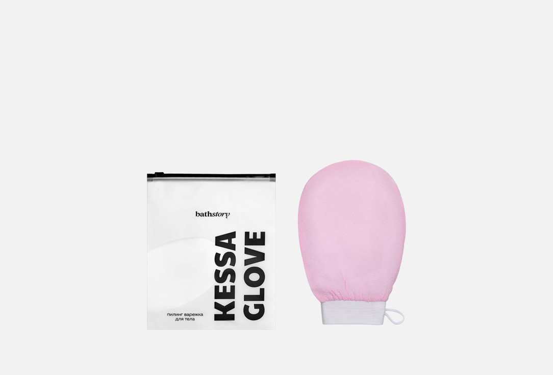 

Массажная рукавичка BATH STORY, Pink 1 шт