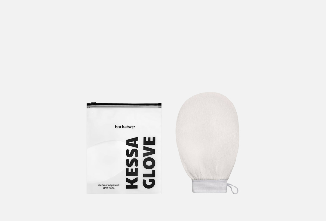 

Массажная рукавичка BATH STORY, White 1 шт