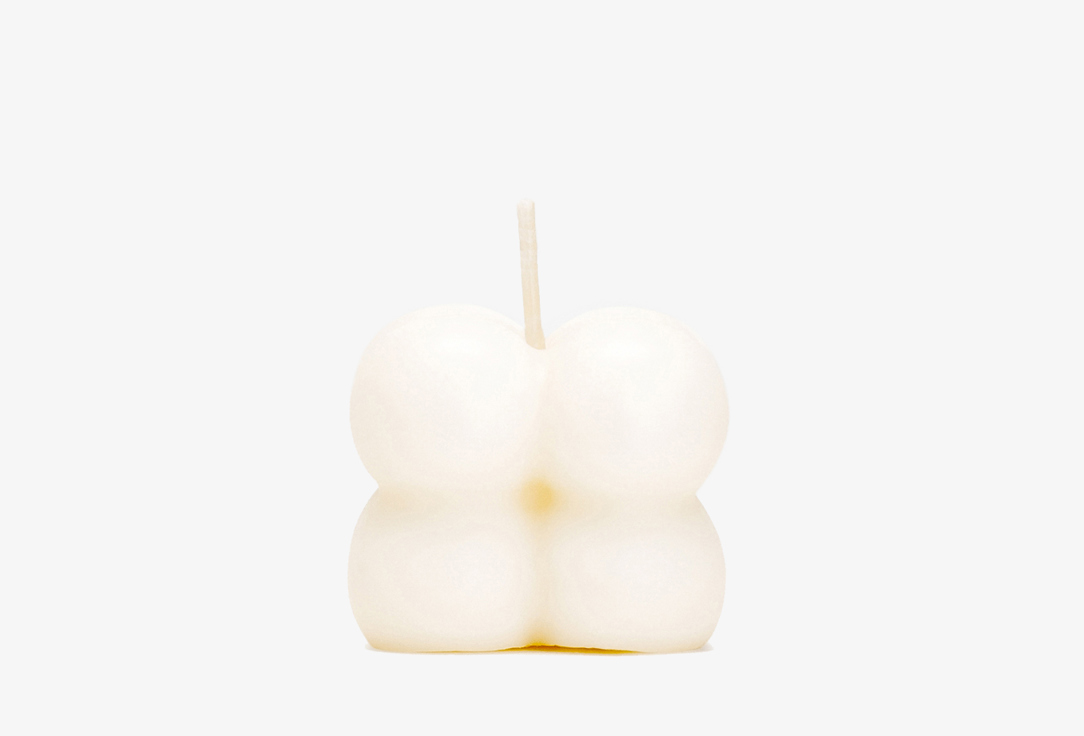 цена Интерьерная свеча ANDPLUS candle 8.6 white 34 г