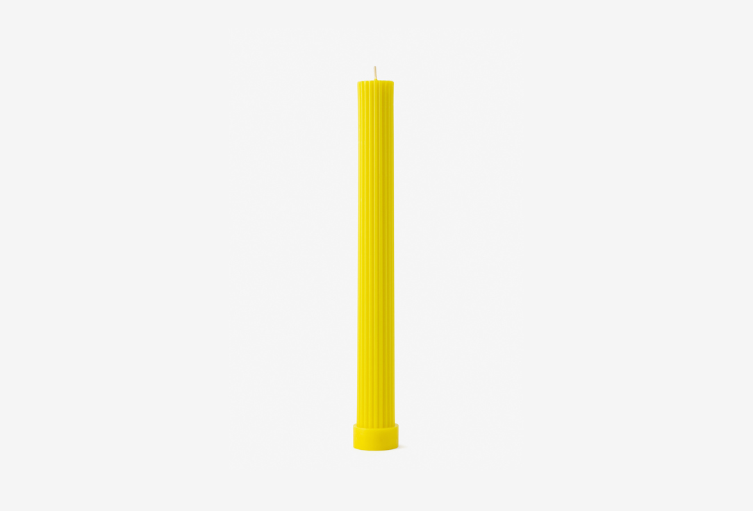 

Интерьерная свеча ANDPLUS, Желтый, Candle 8.7 yellow 135 г