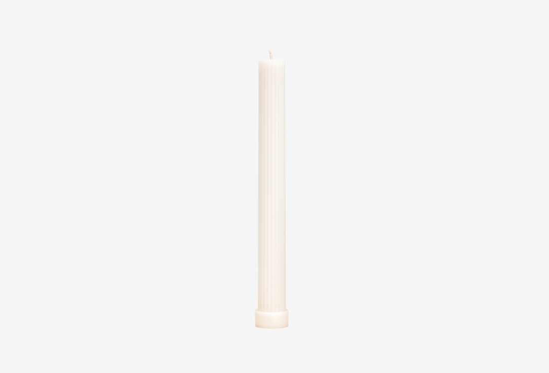 

Интерьерная свеча ANDPLUS, Белый, Candle 8.7 white 135 г