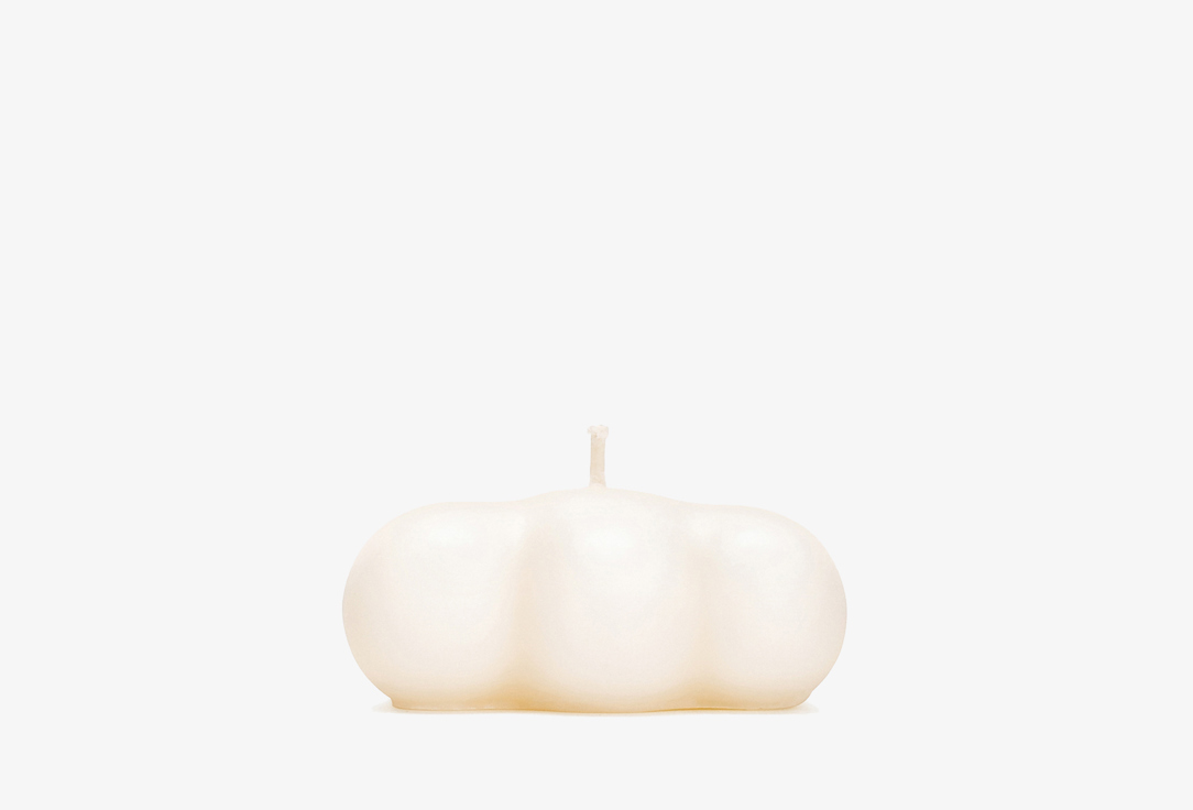 Интерьерная свеча ANDPLUS candle 8.9 white 43 г свеча хозяйственная набор свечей парафиновых свеча интерьерная свеча белая