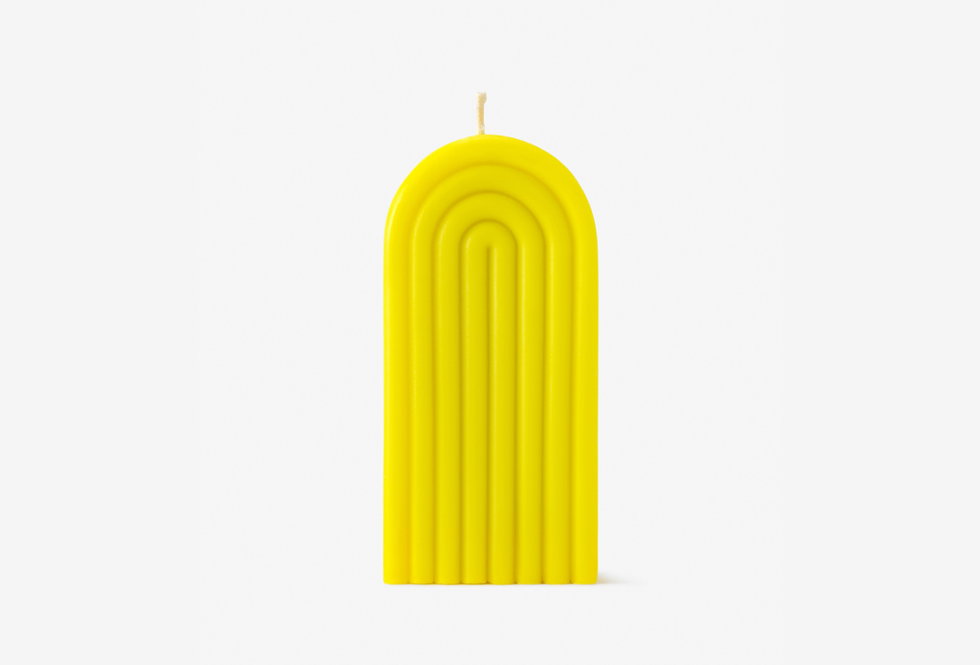 

Интерьерная свеча ANDPLUS, Желтый, Candle 8.11 yellow 227 г
