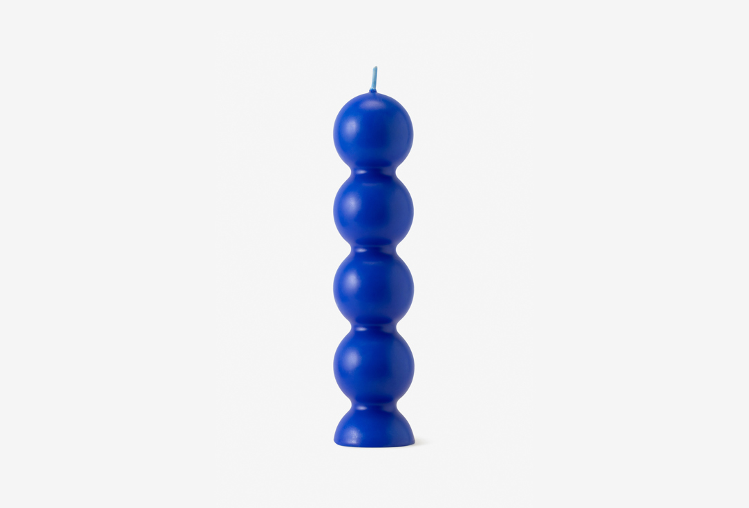 

Интерьерная свеча ANDPLUS, Синий, Candle 8.13 blue 108 г