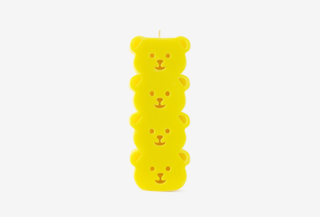 

Интерьерная свеча ANDPLUS, Желтый, Candle 8.29 yellow 300 г