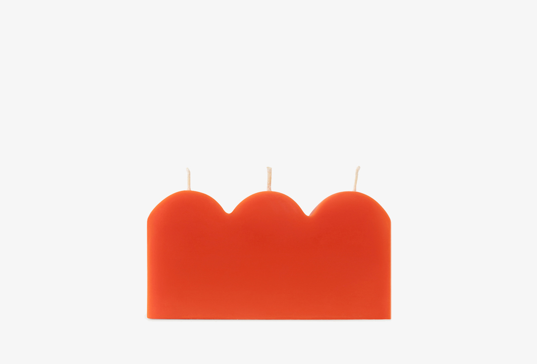 

Интерьерная свеча ANDPLUS, Оранжевый, Candle 8.30 orange 112 г