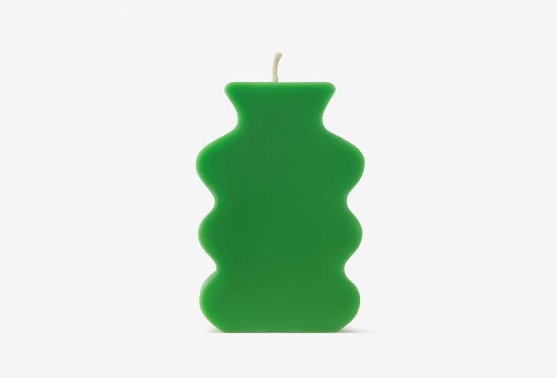 

Интерьерная свеча ANDPLUS, Зеленый, Candle 8.32 light green 71 г