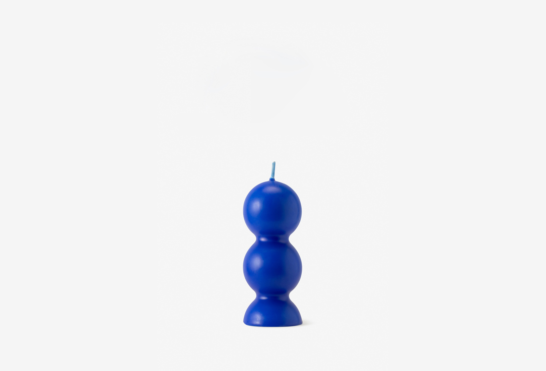 

Интерьерная свеча ANDPLUS, Синий, Candle 8.38 blue 63 г