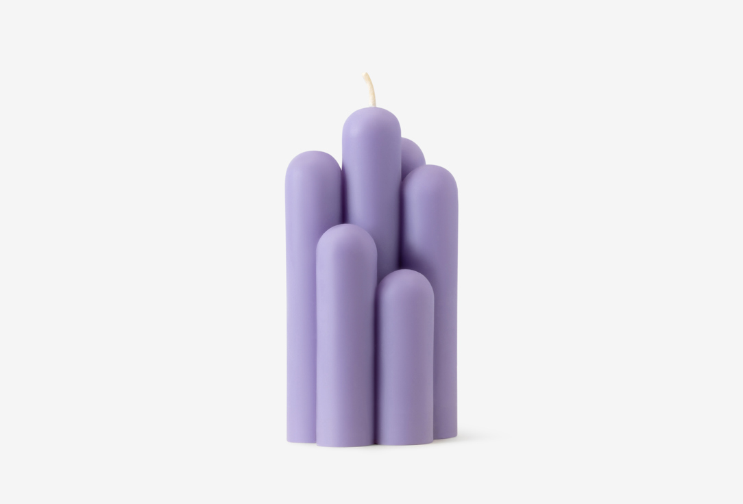 

Интерьерная свеча ANDPLUS, Сиреневый, Candle 8.39 lilac 98 г