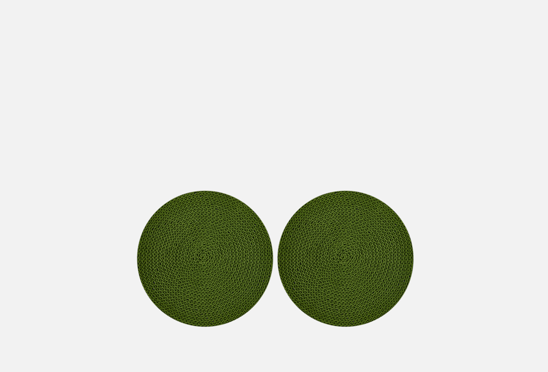 

Комплект салфеток CASA BELLA, Зеленый, Для сервировки 2 шт