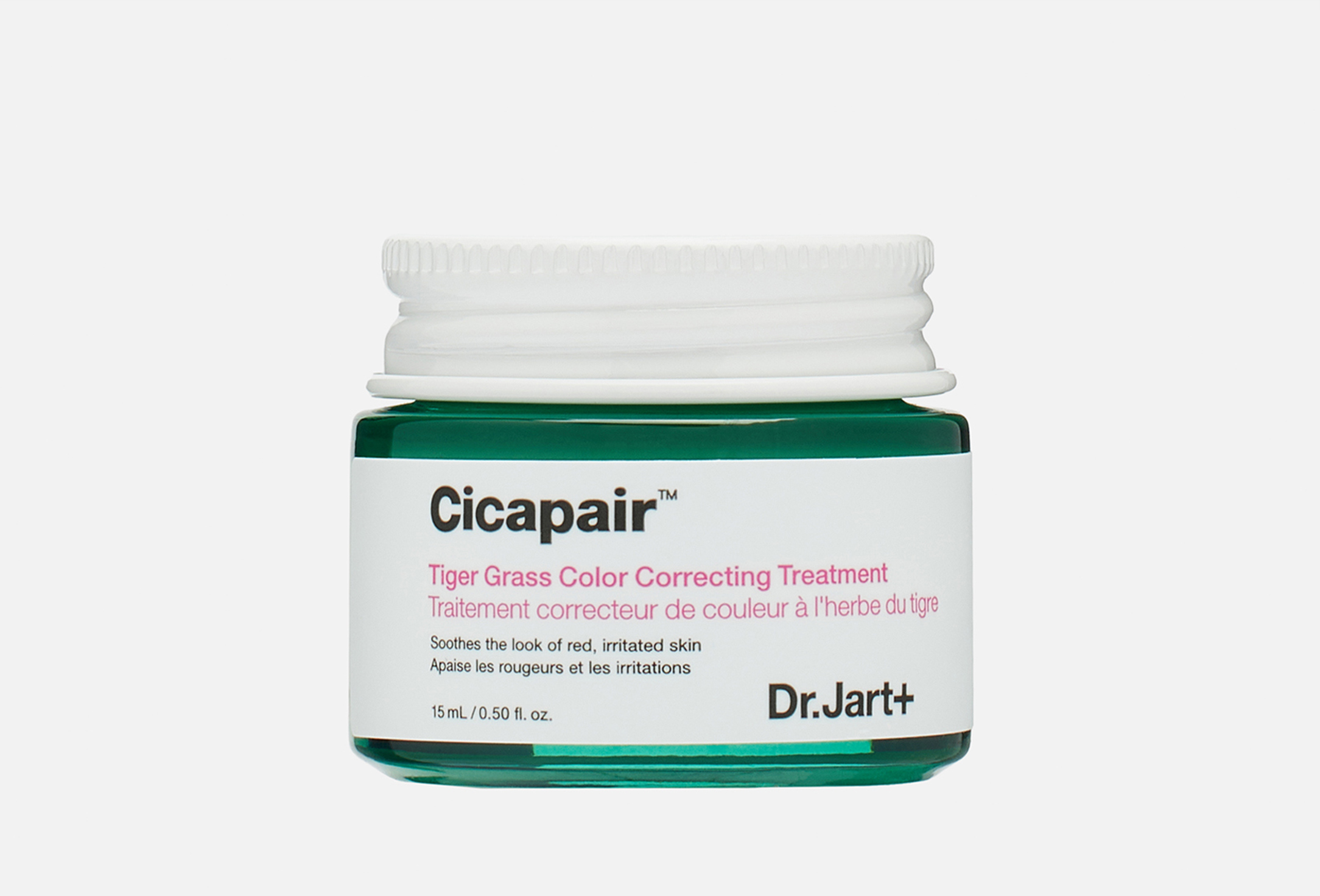Dr.Jart+ CC-крем корректирующий цвет лица Cicapair Tiger Grass 15 мл — купить в Минске