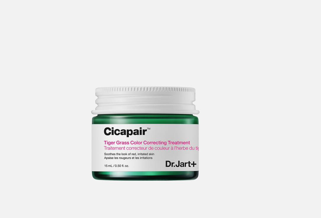 CC-крем корректирующий цвет лица Dr.Jart+ Cicapair Tiger Grass 