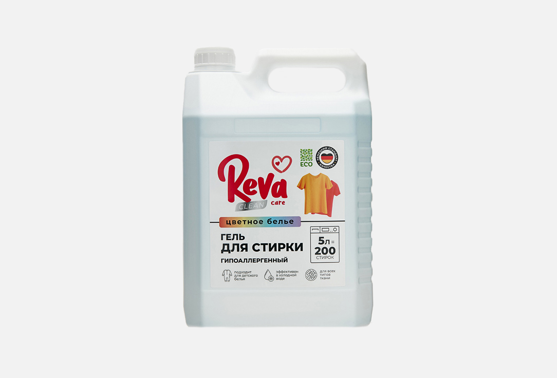 Изображение товара ГЕЛЬ ДЛЯ СТИРКИ Reva Care цветного белья