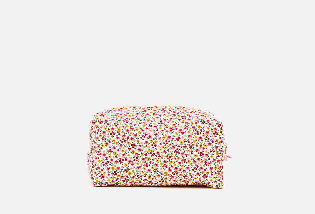 Изображение товара Косметичка Bee factory medium autumn из хлопка 17x9x9 см