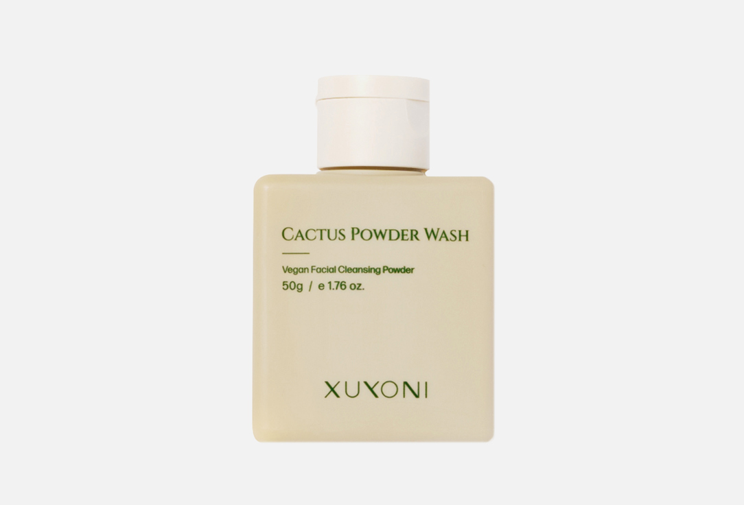 Пудра для ежедневного очищения лица XUYONI Cactus Powder Wash 50 мл