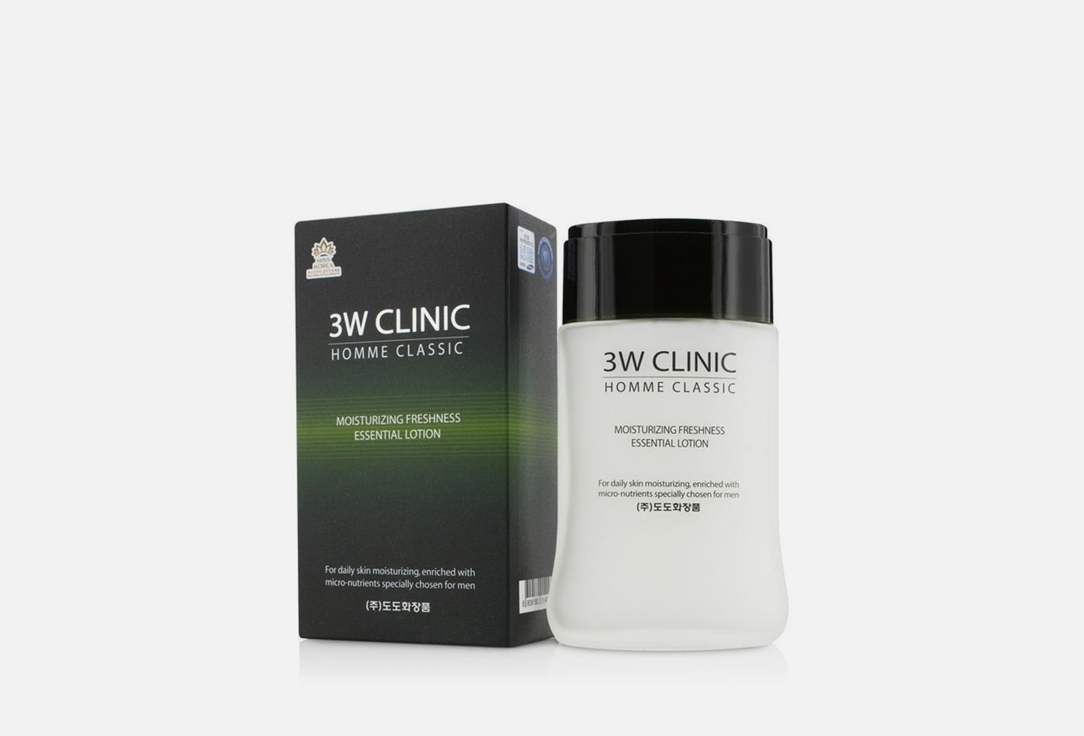 

Увлажняющий лосьон для лица 3W CLINIC, Homme classic 150 мл