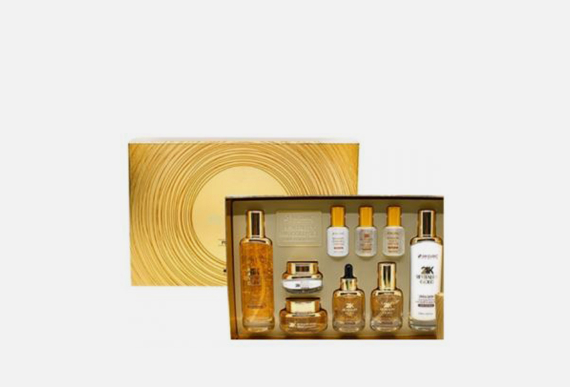 ゴールド美品24KGPティーセット5客 3W CLINIC Набор для ухода за кожей лица Revitality 24k gold set 9
