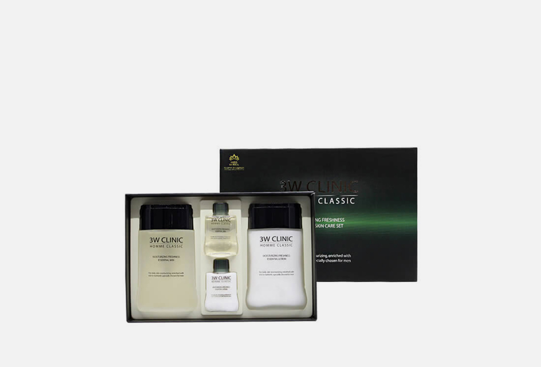 

Мужской набор для ухода за кожей лица 3W CLINIC, Homme classic 1 шт