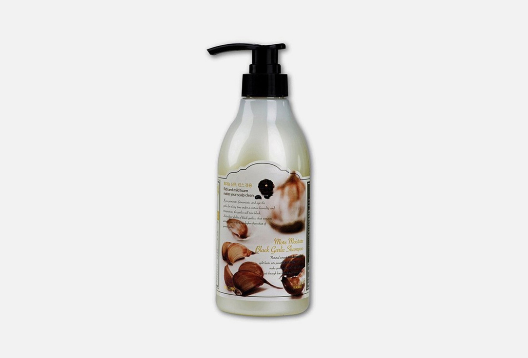 

Интенсивно увлажняющий шампунь 3W CLINIC, More moisture black garlic 500 мл