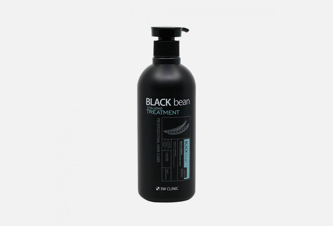 Восстанавливающая Маска для волос 3W CLINIC Black bean vitalizing 500 мл 3w clinic вода очищающая green tea 500мл
