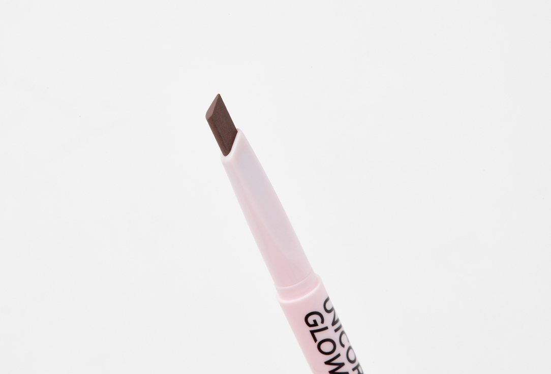 Карандаш для бровей UNICORN GLOW. Tri Tip Eyebrow Auto Pencil 03, Brown