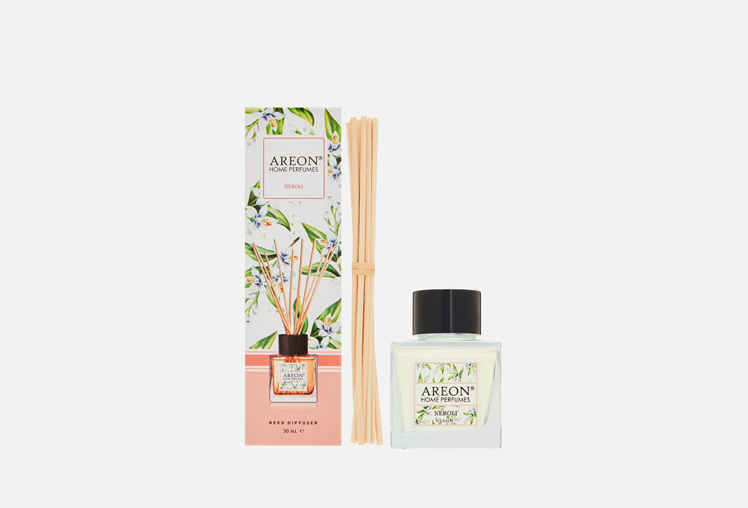 цена Аромадиффузор AREON Home perfume Sticks, Garden, Neroli 50 мл