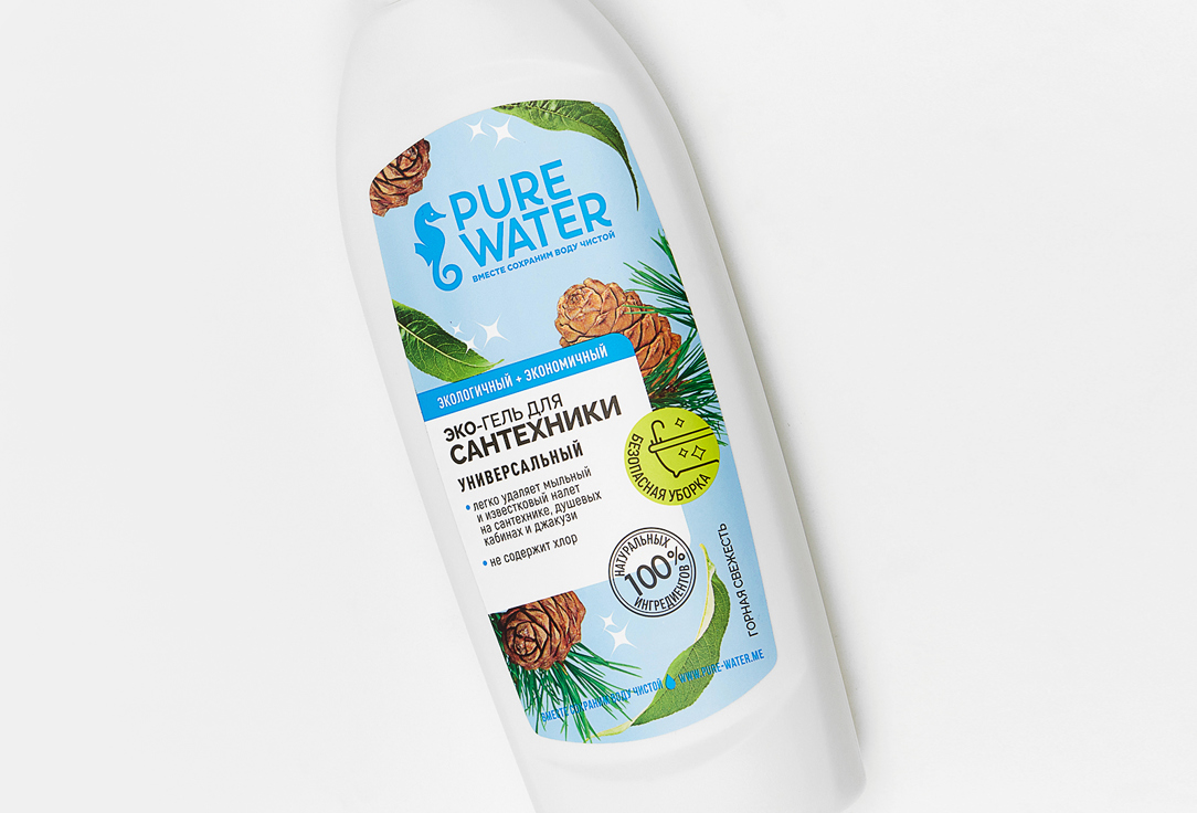 Гель для сантехники PURE Water горная свежесть 