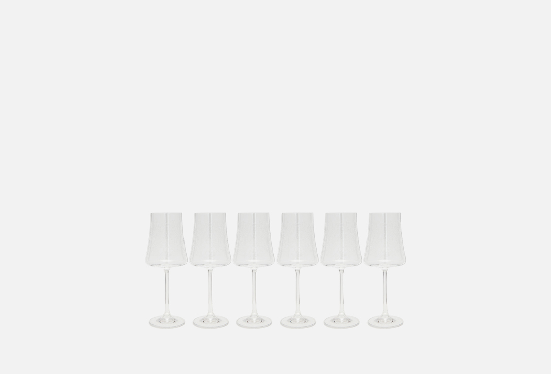 

Бокалы для вина 360 мл CRYSTALEX, Прозрачный, Xtra 6 шт